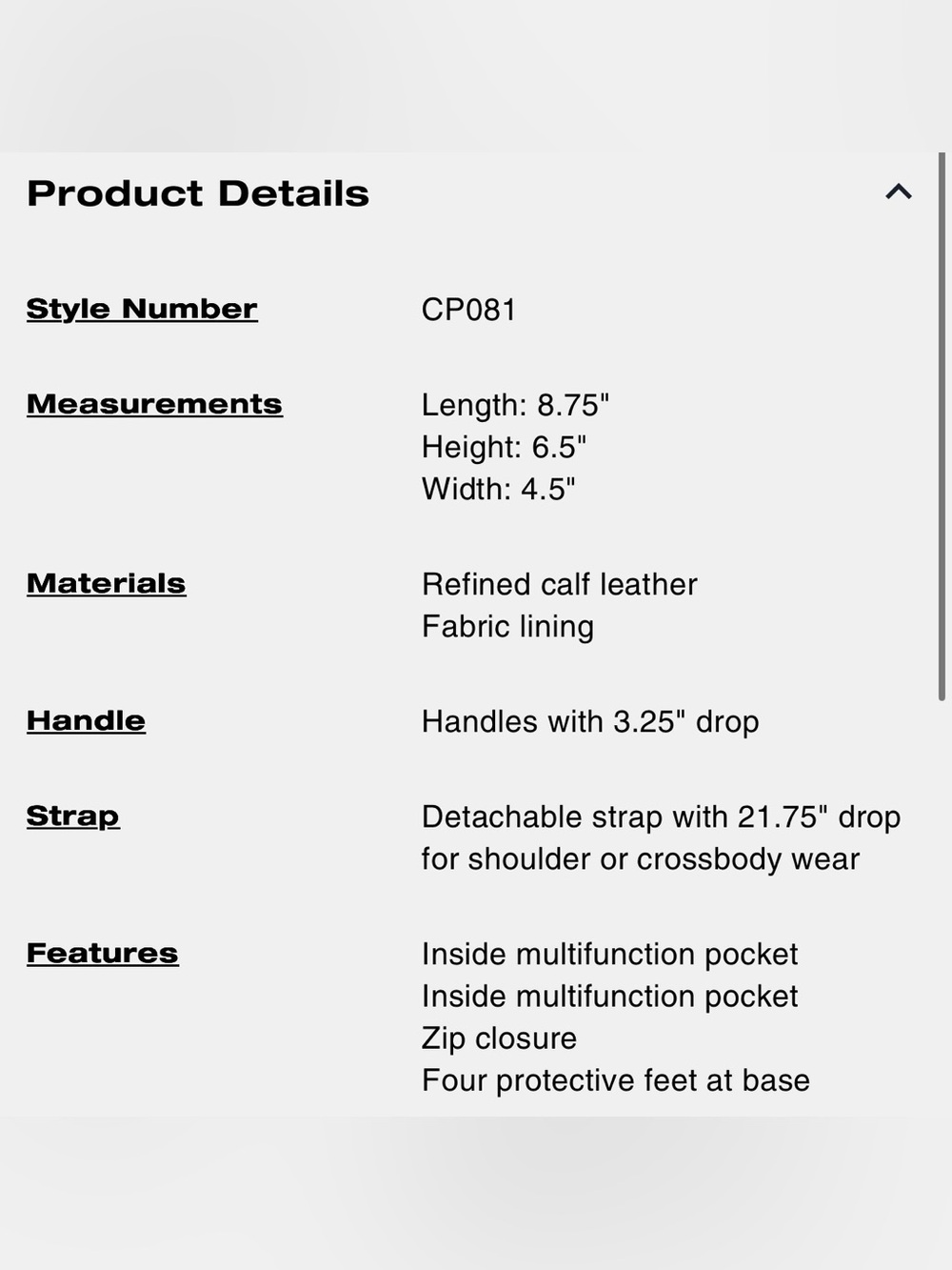 COACH Andrea Carryall Bag - Picture 6 of 6